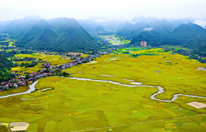 Sững sờ ngắm thung lũng lúa Bắc Sơn đẹp như tranh Sững sờ ngắm thung lũng lúa Bắc Sơn đẹp như tranh