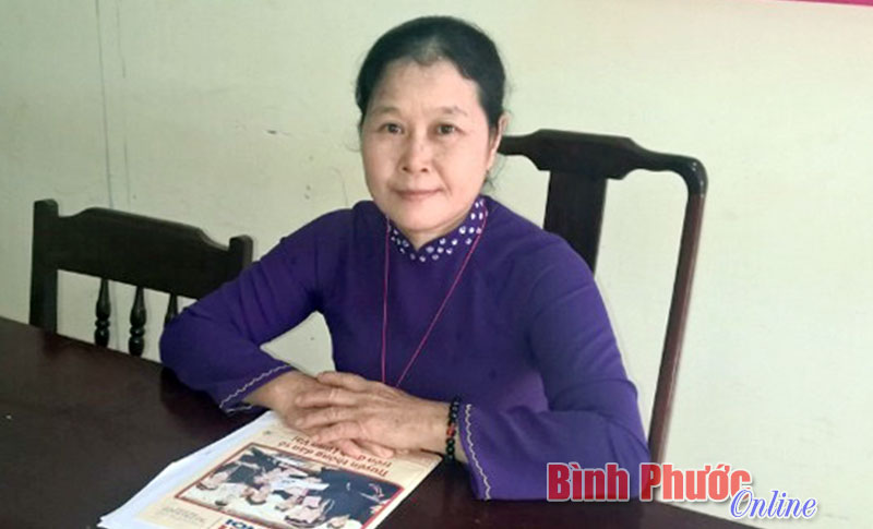 Bà Doanh Thị Điệp - Cán bộ DTTS năng động Bà Doanh Thị Điệp - Cán bộ DTTS năng động