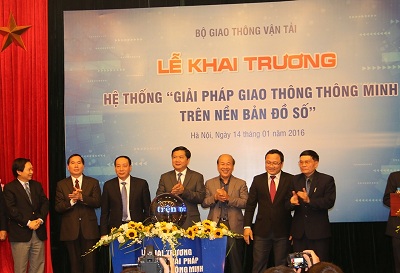 Quản lý giao thông trên nền bản đồ số
