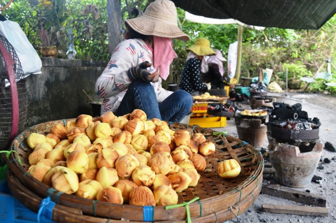 Bánh thuẫn xứ Quảng tất bật vào xuân