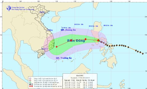 Công điện số 35/CĐ-TW về đối phó với bão Hagupit Công điện số 35/CĐ-TW về đối phó với bão Hagupit