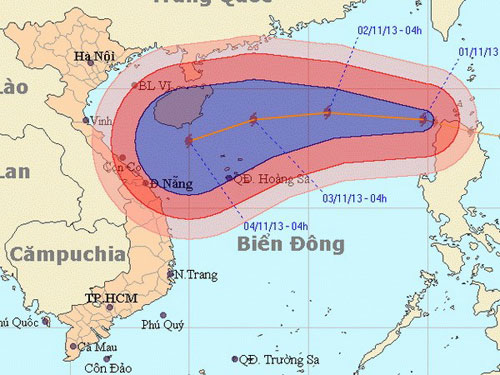 Bão số 12 giật cấp 15 trên biển Đông Bão số 12 giật cấp 15 trên biển Đông