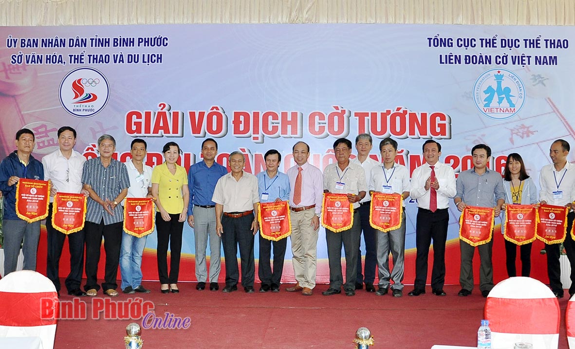 Khai mạc giải vô địch cờ tướng đồng đội toàn quốc năm 2016