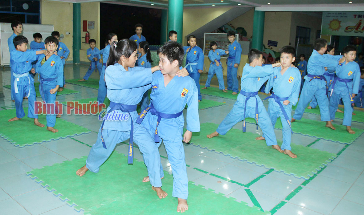 Sau 37 năm hình thành vovinam ở Bình Phước Sau 37 năm hình thành vovinam ở Bình Phước