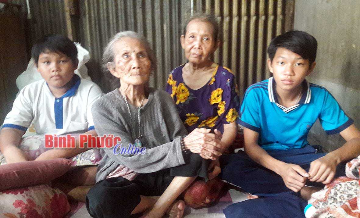 Bà Bùi Thị Liên mong được trợ giúp