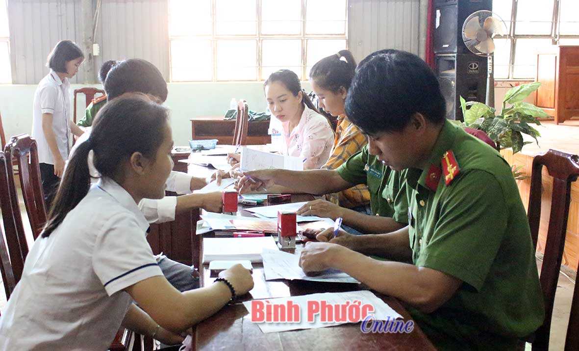 Phú Riềng tăng cường quản lý trật tự xã hội