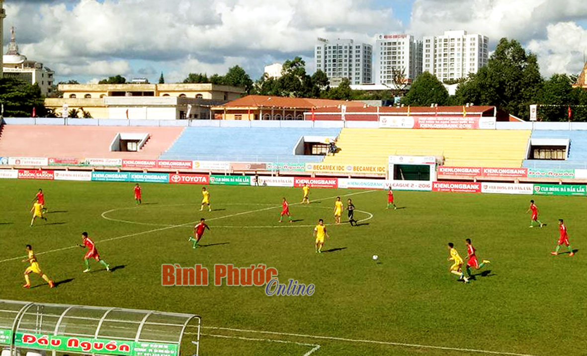 Bình Phước hòa Đắk Lắk 0-0