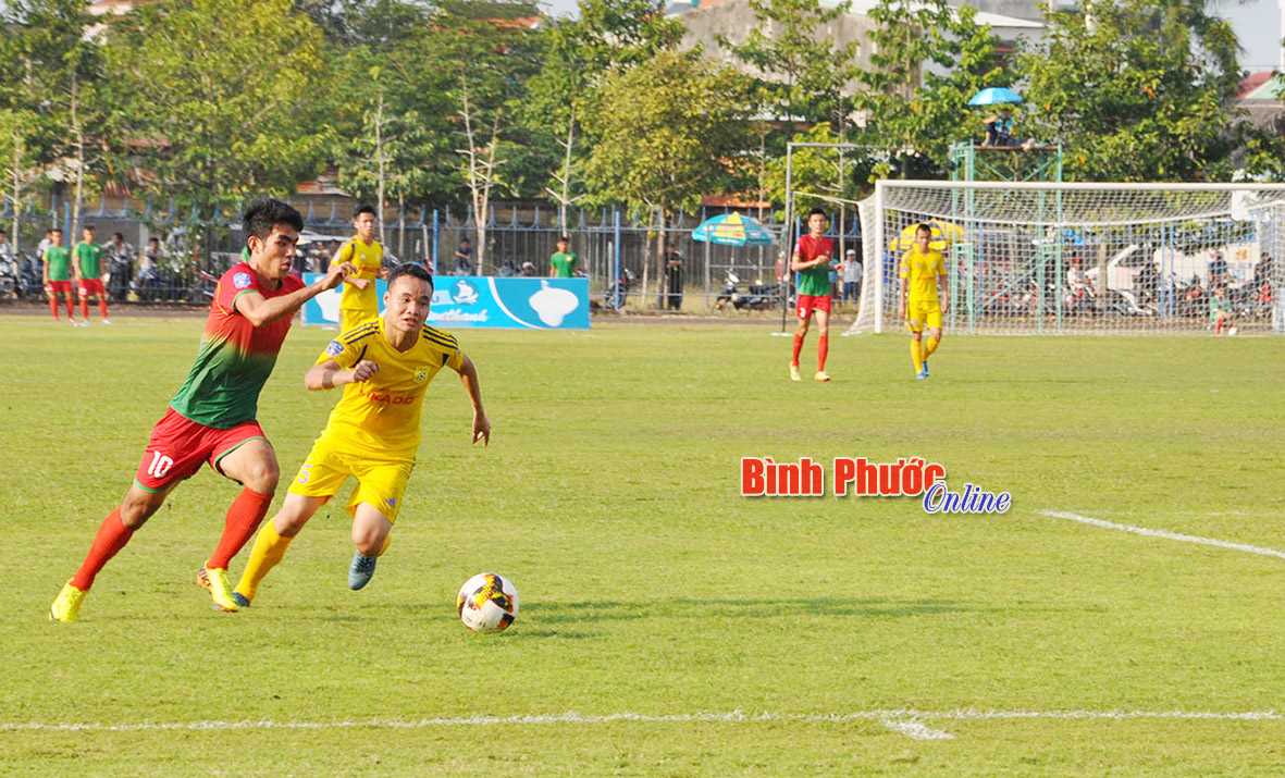 Kết thúc lượt đi, Bình Phước xếp thứ 3 Kết thúc lượt đi, Bình Phước xếp thứ 3