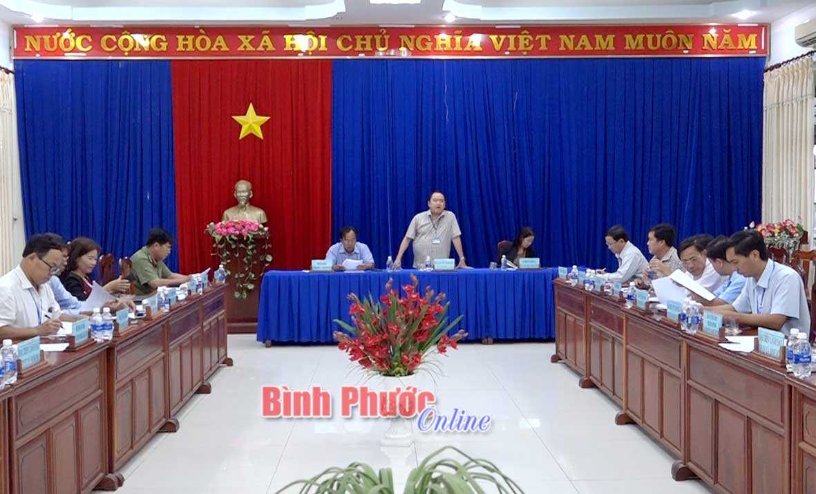Bù Đăng tháo gỡ khó khăn trong xây dựng NTM