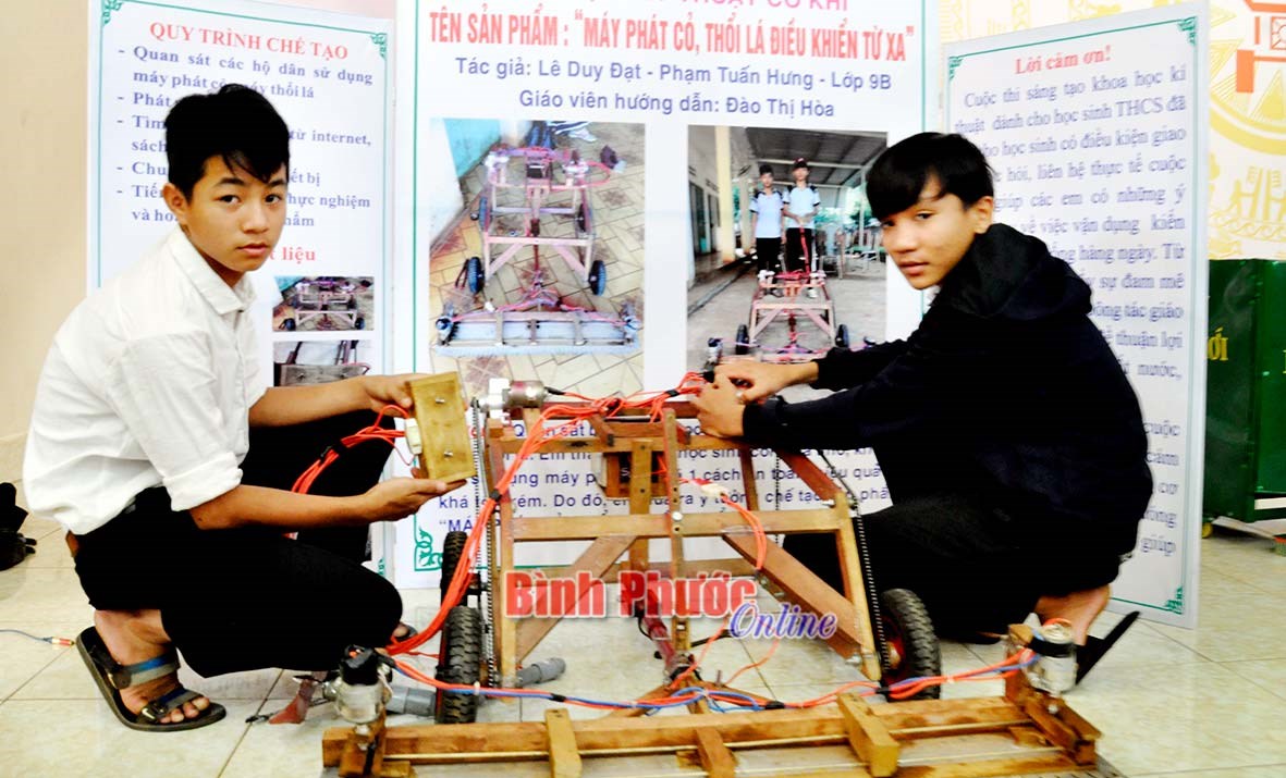 Dấu ấn cuộc thi khoa học - kỹ thuật bậc trung học