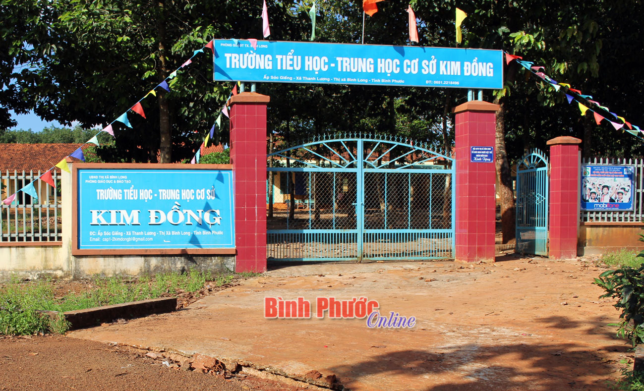 Khó chồng khó ở Trường TH-THCS Kim Đồng