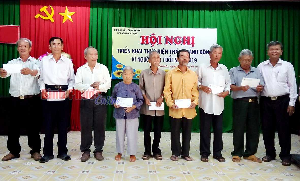 Chơn Thành triển khai Tháng hành động vì người cao tuổi