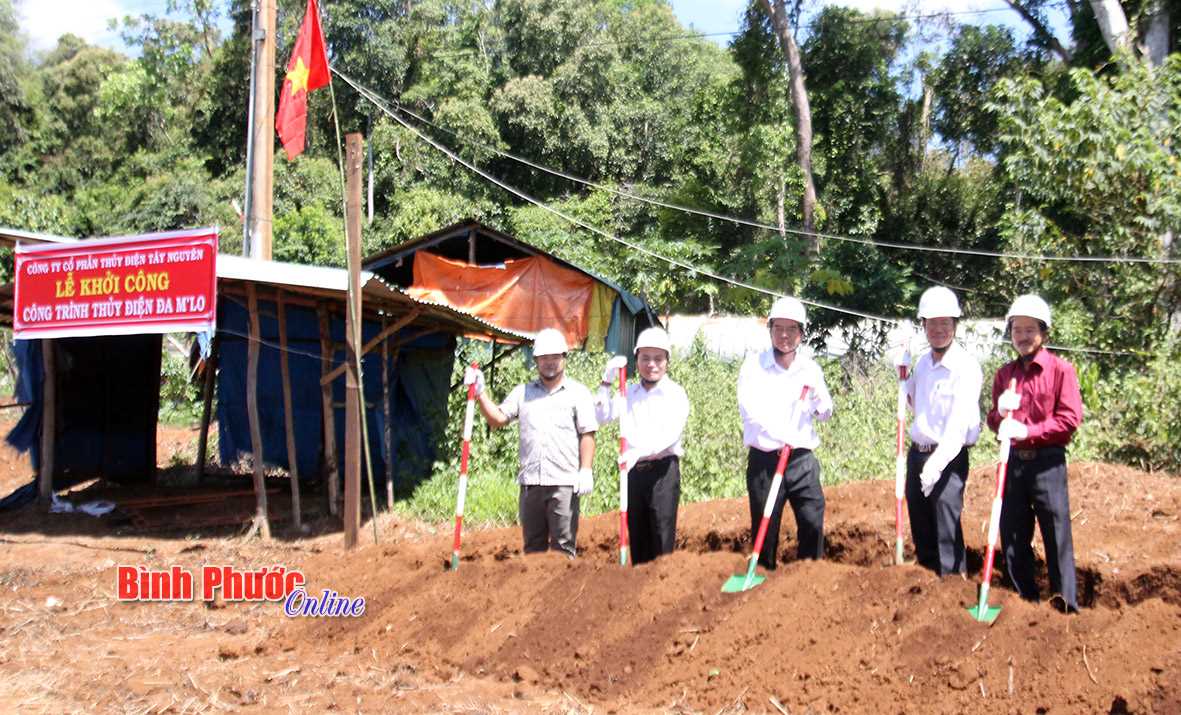 Khởi công giai đoạn 1 thủy điện Đa MLo