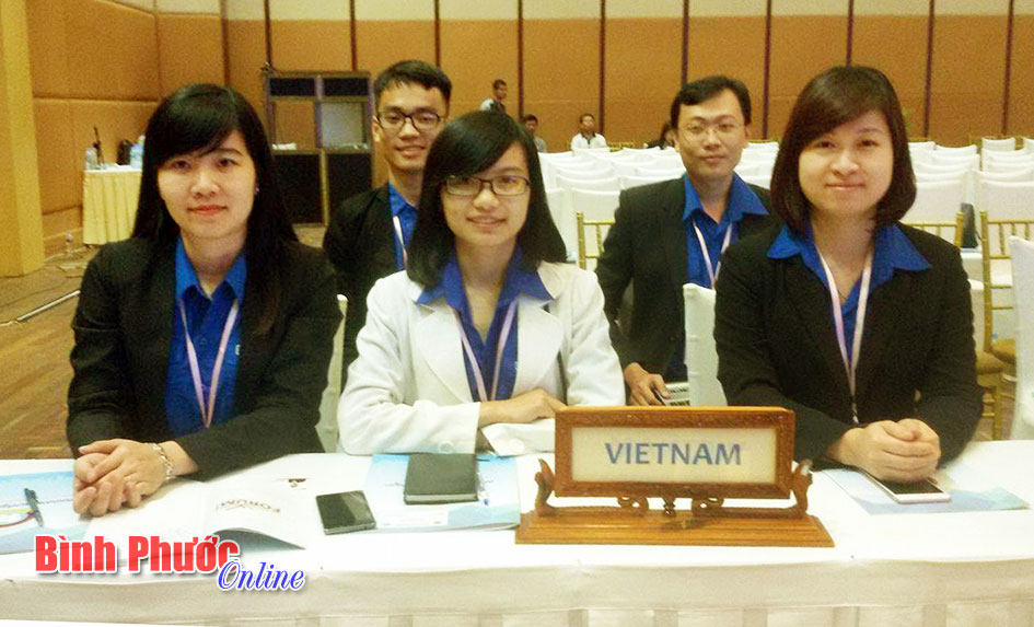 Thanh niên Bình Phước tham gia Diễn đàn thanh niên châu Á