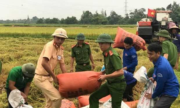 Bão số 4 vào đất liền và suy yếu thành áp thấp nhiệt đới
