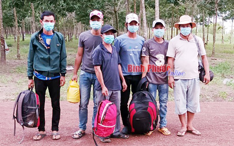 Bắt giữ 6 công dân nhập cảnh trái phép Bắt giữ 6 công dân nhập cảnh trái phép