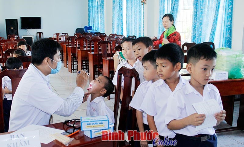 Bất cập trong y tế học đường ở Phước Long Bất cập trong y tế học đường ở Phước Long