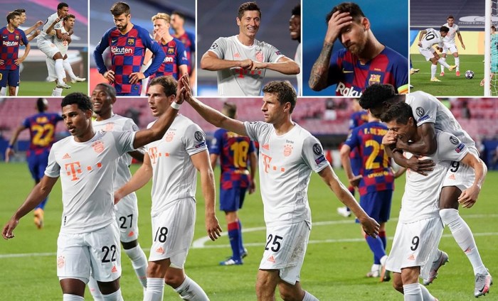 Hủy diệt Barcelona 8-2, Bayern Munich hiên ngang vào bán kết