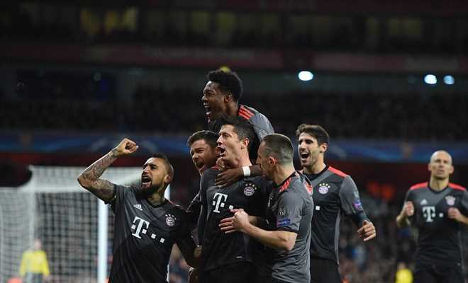 Bayern đá bay Arsenal bằng chiến thắng hủy diệt tại Emirates