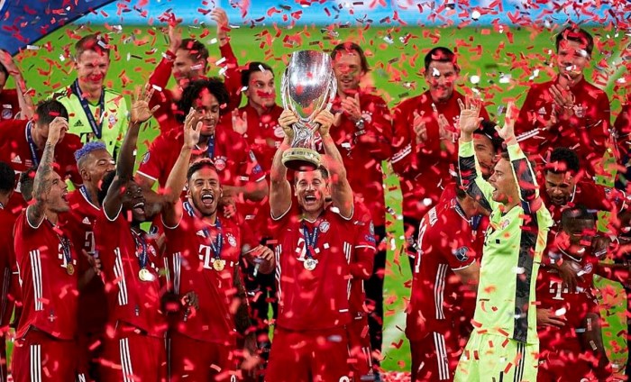 Thắng ngược Sevilla, Bayern Munich giành Siêu cúp châu Âu Thắng ngược Sevilla, Bayern Munich giành Siêu cúp châu Âu