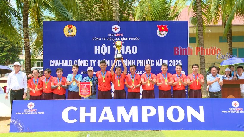 Bế mạc hội thao ngành điện năm 2024