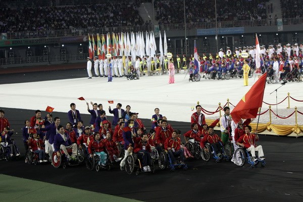 Đoàn Việt Nam chỉ xếp thứ 4 tại Para Games 7 Đoàn Việt Nam chỉ xếp thứ 4 tại Para Games 7