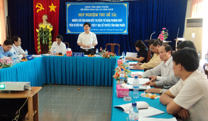 Đề tài ứng dụng điều trị bệnh trĩ bằng phương pháp tiêm xơ PG60 đạt loại khá