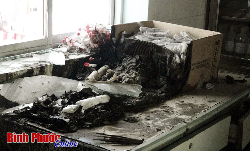 Cháy phòng thuốc Bệnh viện đa khoa tỉnh Cháy phòng thuốc Bệnh viện đa khoa tỉnh
