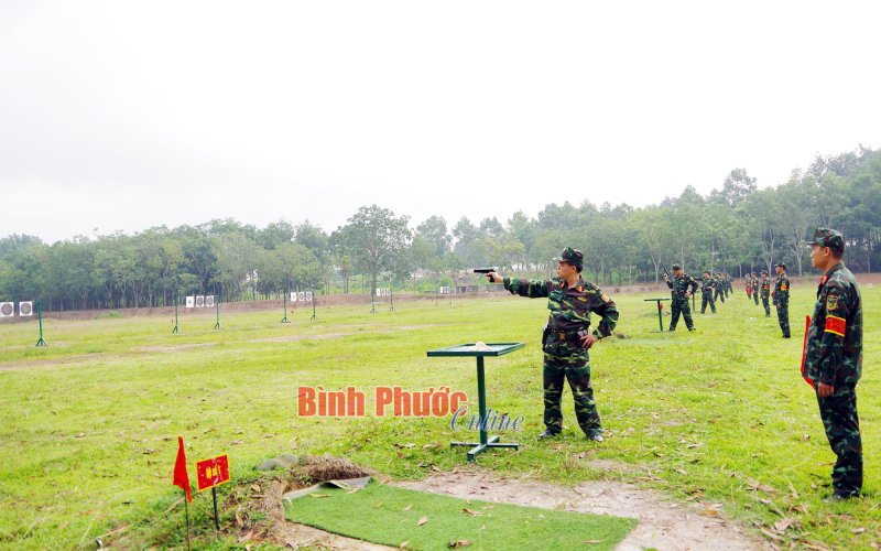 Binh đoàn 16 kiểm tra bắn đạn thật năm 2023
