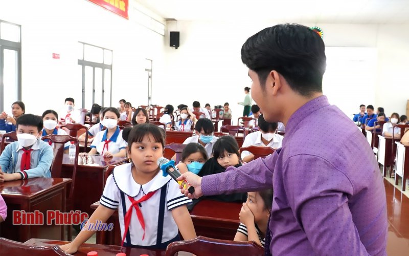Bình Long sôi nổi diễn đàn trẻ em năm 2023 Bình Long sôi nổi diễn đàn trẻ em năm 2023