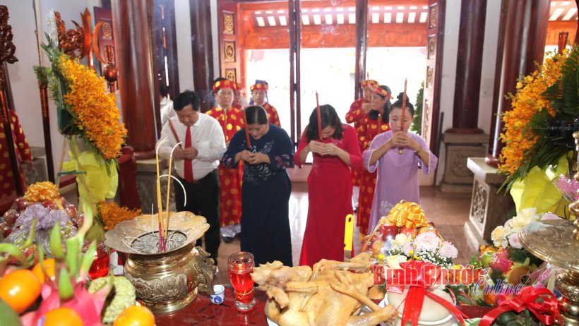 Bình Phước long trọng tổ chức lễ Giỗ Tổ Hùng Vương