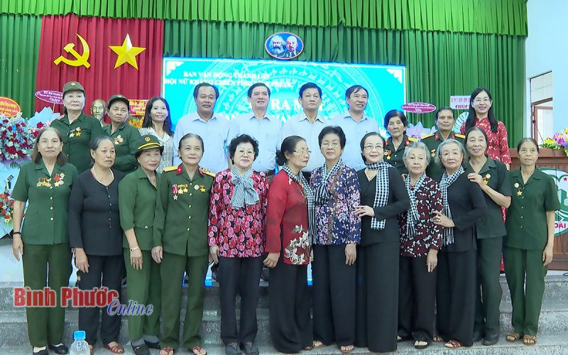 Bình Phước ra mắt Hội Nữ kháng chiến Bình Phước ra mắt Hội Nữ kháng chiến