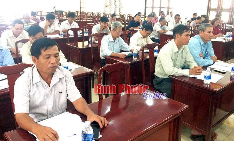 Bình Long tập huấn điều tra rà soát hộ nghèo