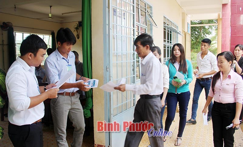 Bình Phước đã sẵn sàng cho kỳ thi THPT quốc gia năm 2017 Bình Phước đã sẵn sàng cho kỳ thi THPT quốc gia năm 2017