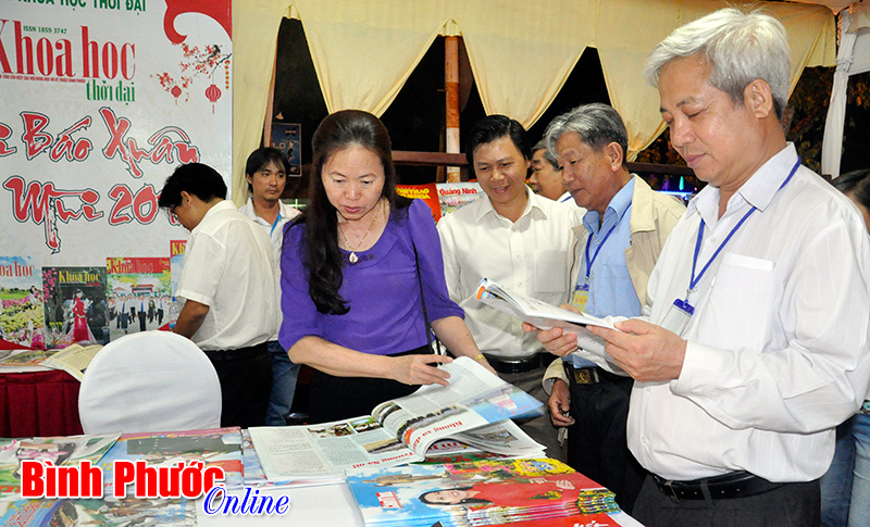 Bình Phước khai mạc Hội báo xuân Ất Mùi 2015 Bình Phước khai mạc Hội báo xuân Ất Mùi 2015