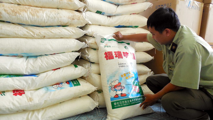 Gần 79 tấn bột ngọt Trung Quốc kém chất lượng