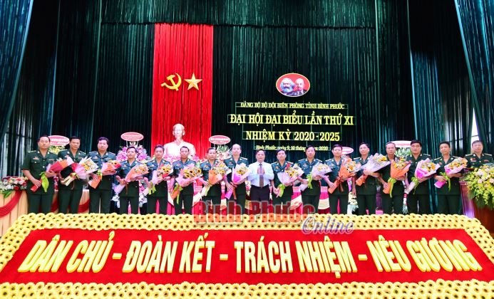 Đại tá Nguyễn Văn Phương tái cử Bí thư Đảng ủy Bộ đội Biên phòng Bình Phước Đại tá Nguyễn Văn Phương tái cử Bí thư Đảng ủy Bộ đội Biên phòng Bình Phước
