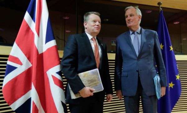 Hoãn đàm phán thương mại Brexit vòng hai do COVID-19 Hoãn đàm phán thương mại Brexit vòng hai do COVID-19