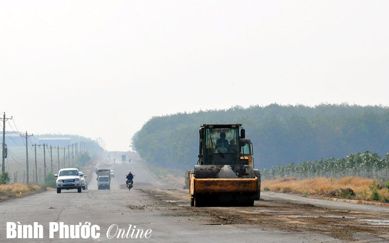 UBND tỉnh giải quyết vướng mắc dự án đường Lộc Tấn - Bù Đốp UBND tỉnh giải quyết vướng mắc dự án đường Lộc Tấn - Bù Đốp