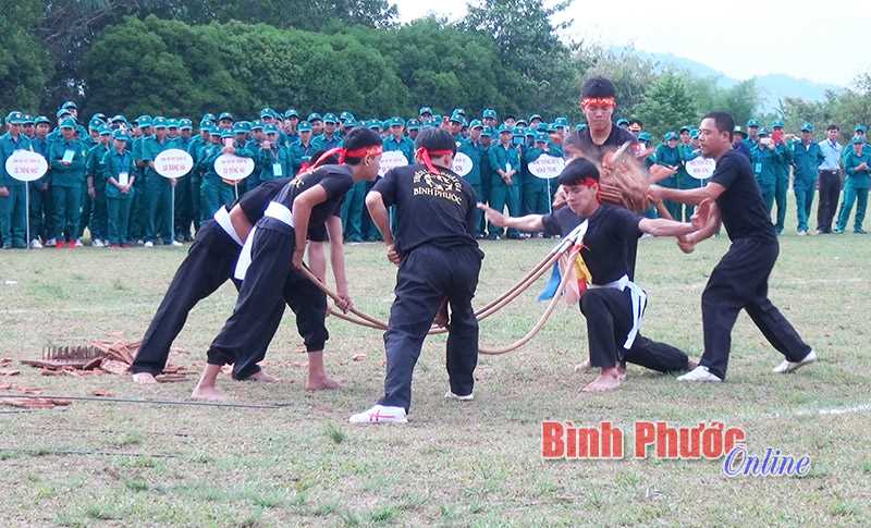 Bù Đăng: 400 vận động viên tham gia hội thao quốc phòng Bù Đăng: 400 vận động viên tham gia hội thao quốc phòng