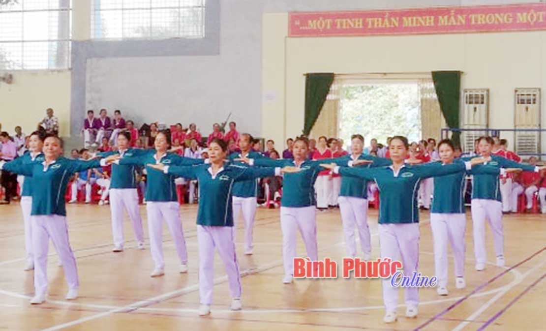 Tập huấn các câu lạc bộ thể dục dưỡng sinh năm 2019 Tập huấn các câu lạc bộ thể dục dưỡng sinh năm 2019
