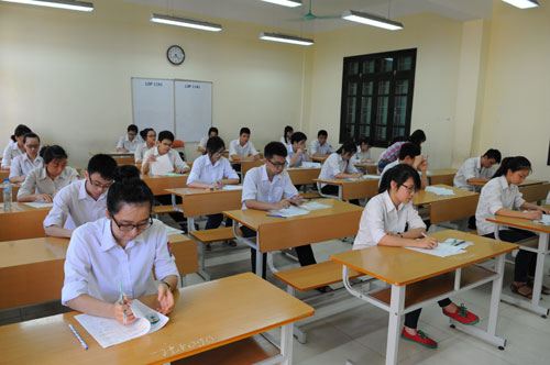 Kỳ thi THPT quốc gia sẽ được tổ chức vào 4 ngày đầu của tháng 7-2015