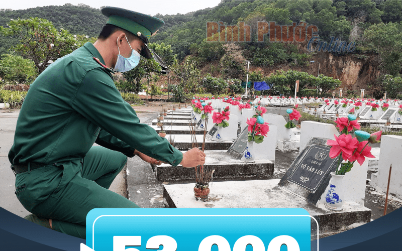 Cả nước còn 53.000 liệt sĩ chưa biết tên