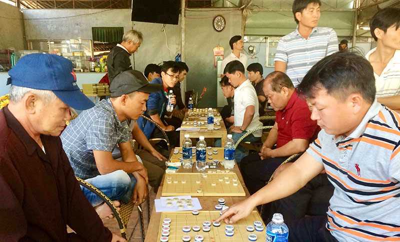 Bù Đăng khai mạc giải cờ tướng 2018 Bù Đăng khai mạc giải cờ tướng 2018