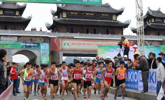 Bình Phước nhất toàn đoàn Giải Việt dã báo Tiền phong năm 2017