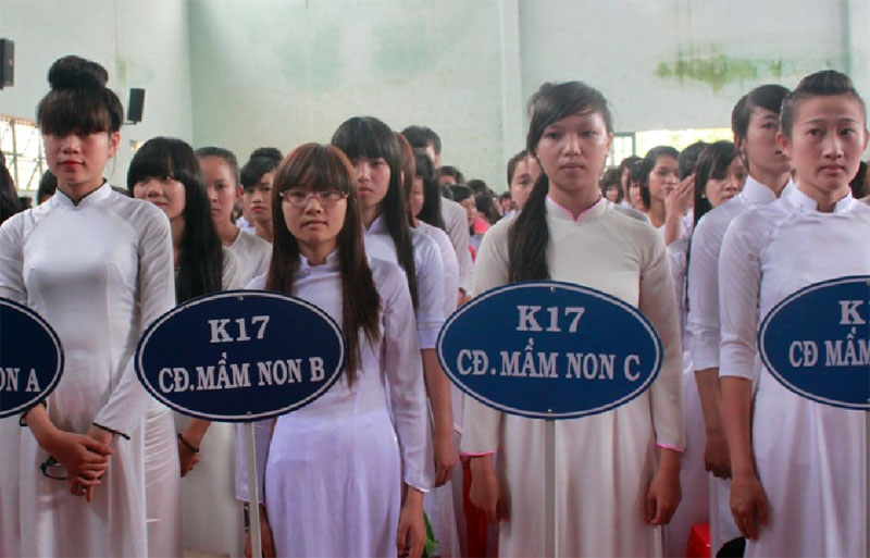 1.422 sinh viên trường CĐSP Bình Phước bước vào năm học mới