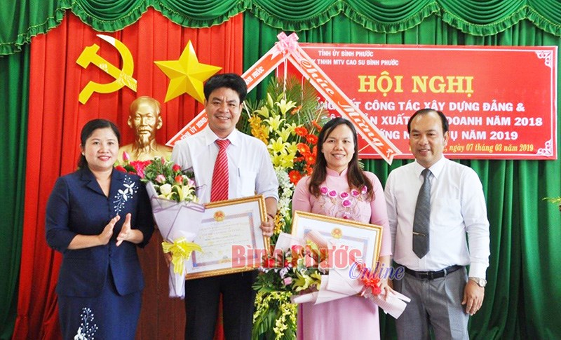 Cao su Bình Phước: Phấn đấu năm 2019 đạt doanh thu 196,6 tỷ đồng Cao su Bình Phước: Phấn đấu năm 2019 đạt doanh thu 196,6 tỷ đồng