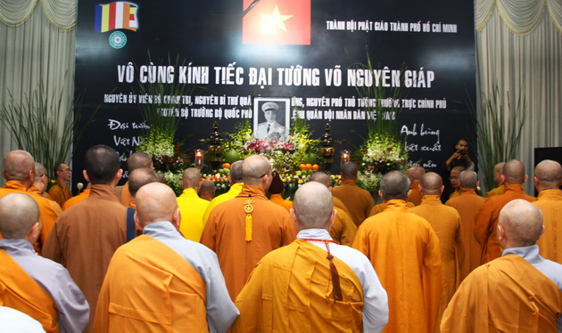 Tưởng niệm, cầu siêu cho Đại tướng Võ Nguyên Giáp
