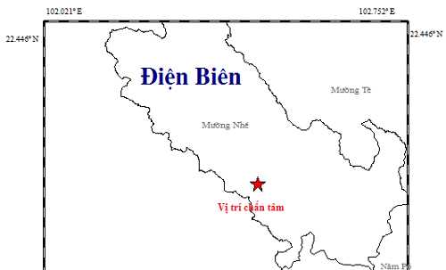 Xảy ra trận động đất thứ chín trong năm nay tại Điện Biên Xảy ra trận động đất thứ chín trong năm nay tại Điện Biên