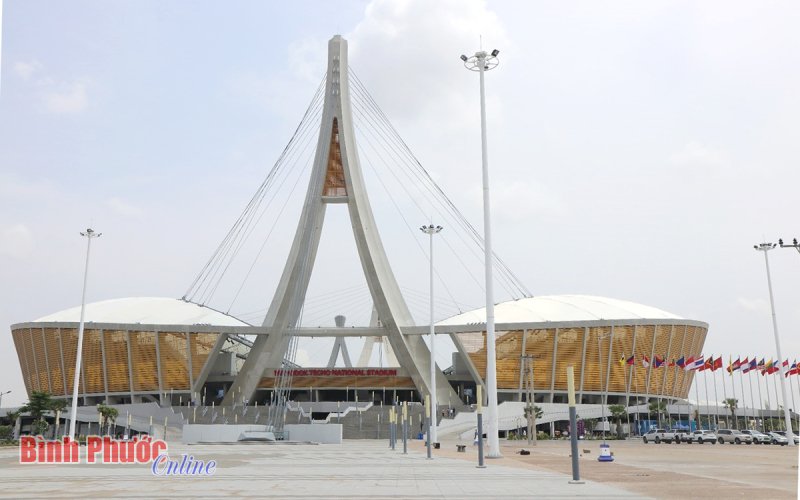 Check-in làng vận động viên SEA Games 32
